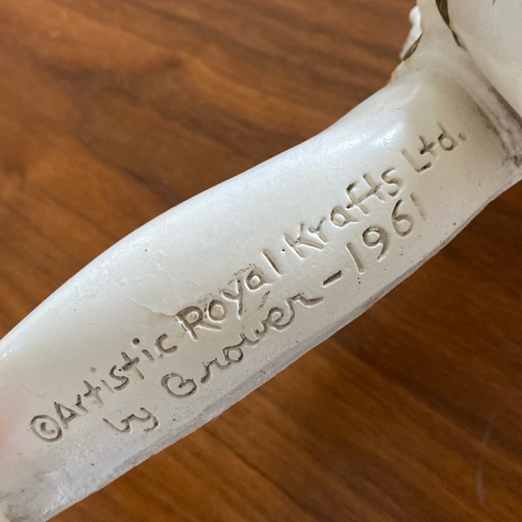 Mid Century Artistic Royal Krafts by Grover 1961 Ballerina Couple Wall Hanging - Picture 2 of 12